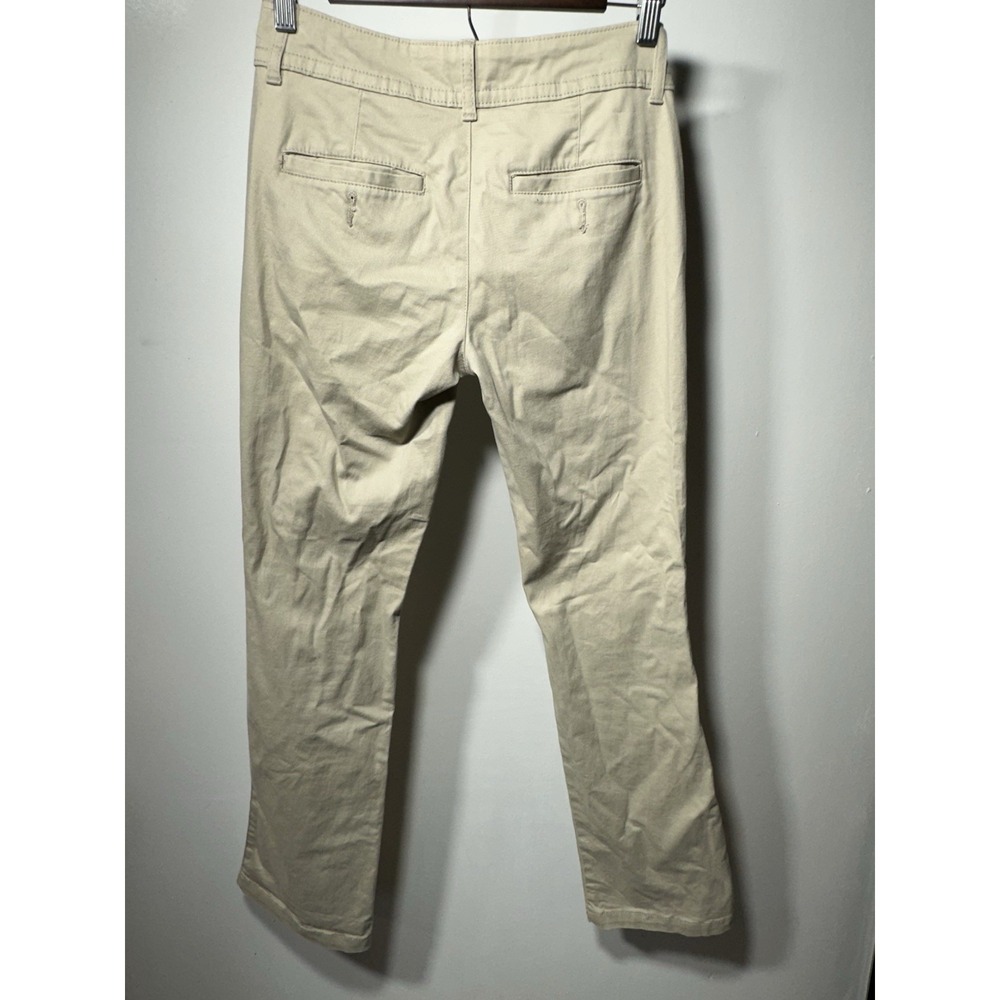 Arizona Jean Company Beige Boot Cut Pants Size 5 Long - Picture 2 of 5